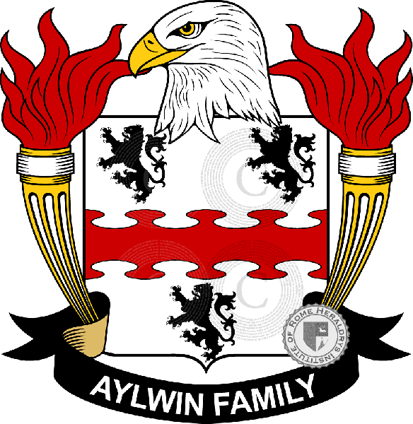 Brasão da família Aylwin