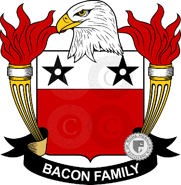 Brasão da família Bacon