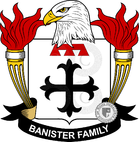 Coat of arms of family Banister