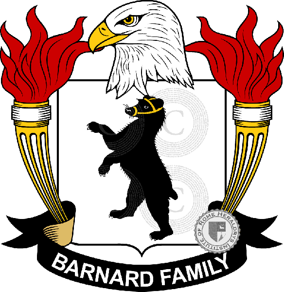 Coat of arms of family Barnard