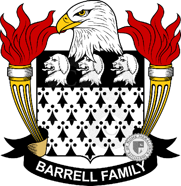 Coat of arms of family Barrell