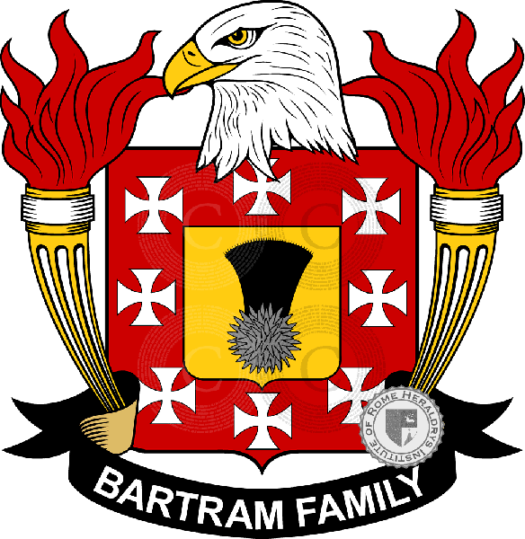 Stemma della famiglia Bartram