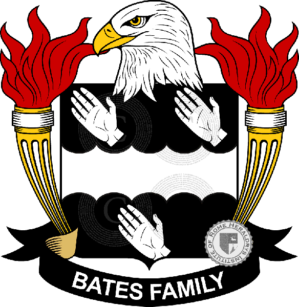 Coat of arms of family Bates