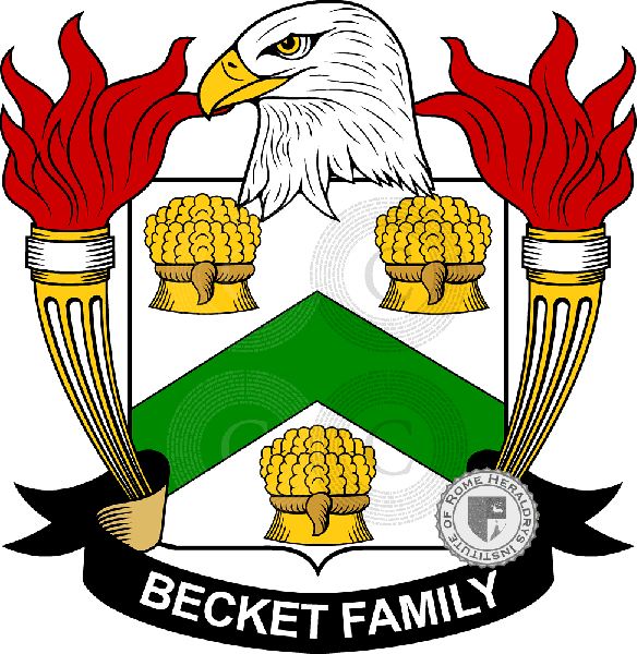 Brasão da família Becket