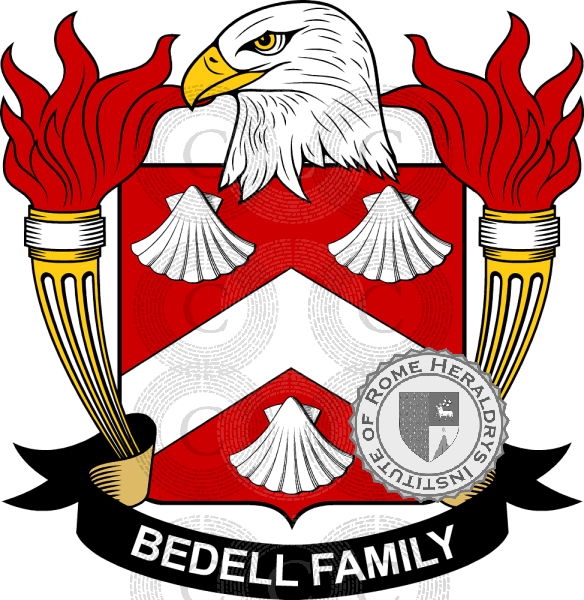 Coat of arms of family Bedell