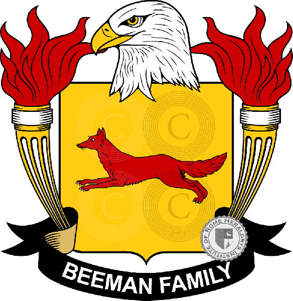 Coat of arms of family Beeman