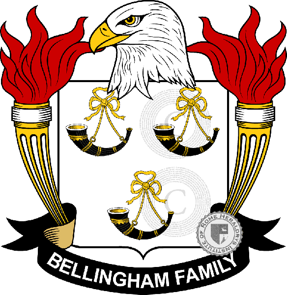 Coat of arms of family Bellingham