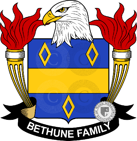 Brasão da família Bethune