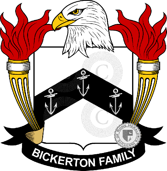 Brasão da família Bickerton
