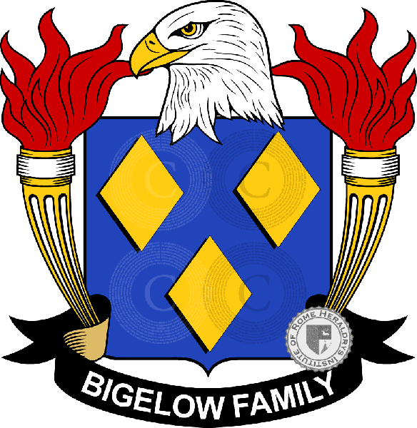 Coat of arms of family Bigelow