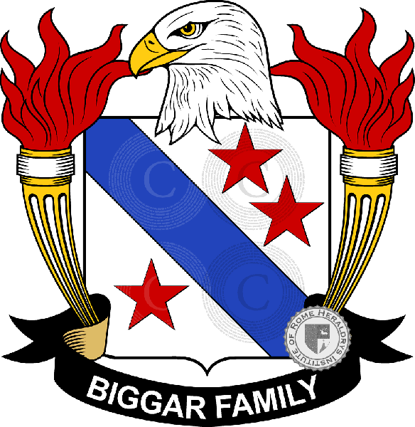Coat of arms of family Biggar