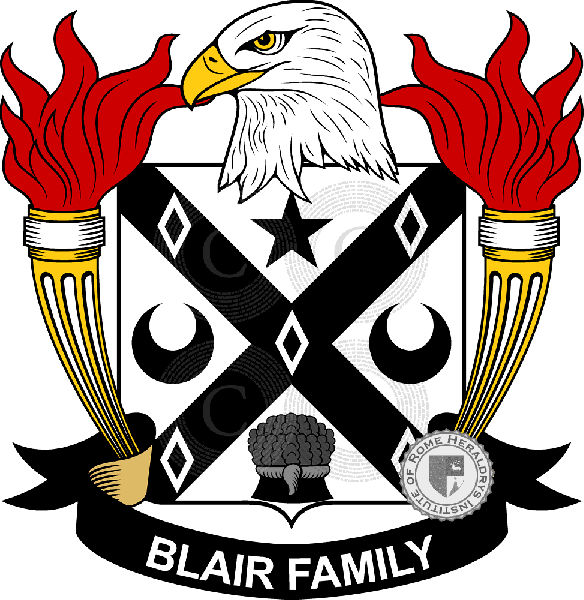 Brasão da família Blair
