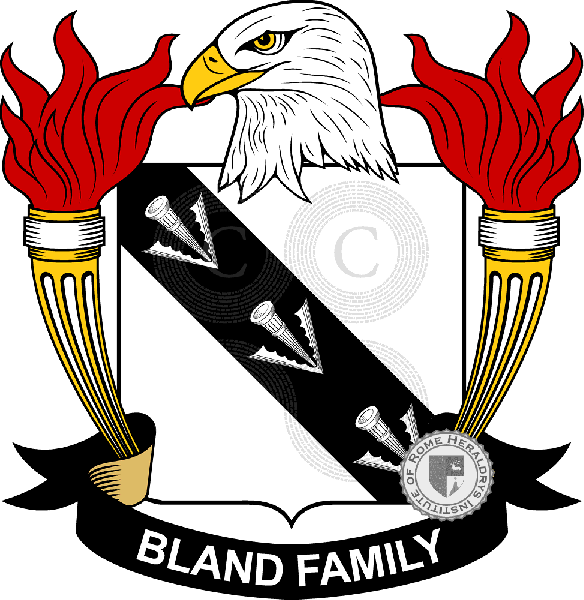 Escudo de la familia Bland