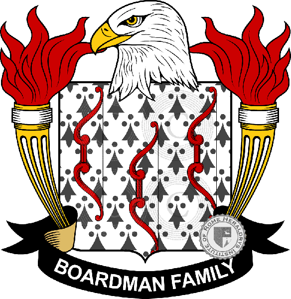 Coat of arms of family Boardman