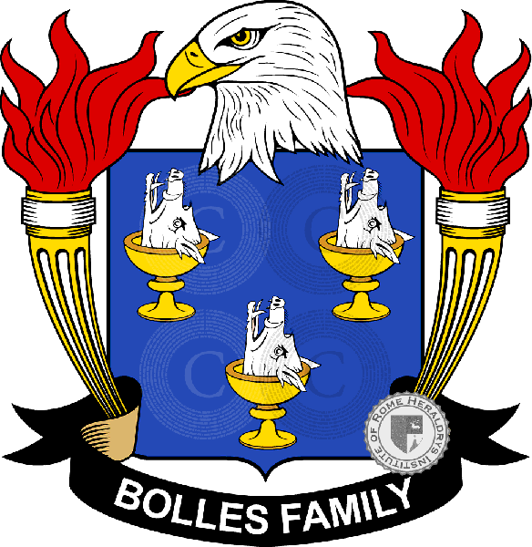 Brasão da família Bolles