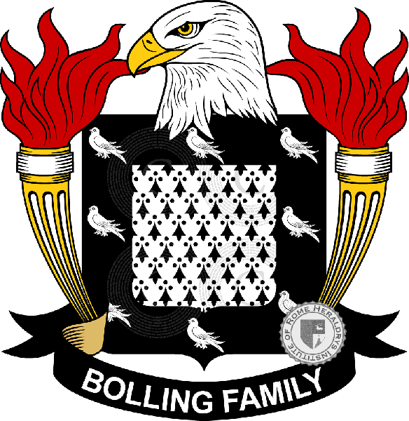 Brasão da família Bolling