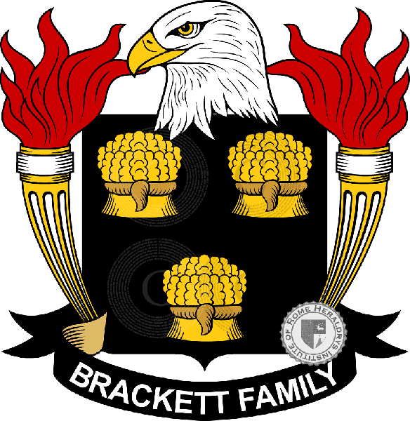 Coat of arms of family Brackett