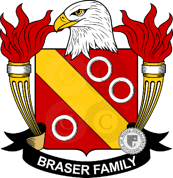 Coat of arms of family Braser