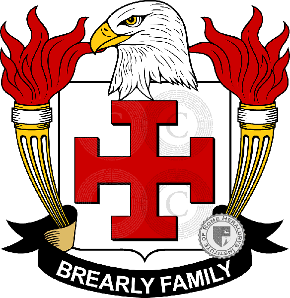 Coat of arms of family Brearly