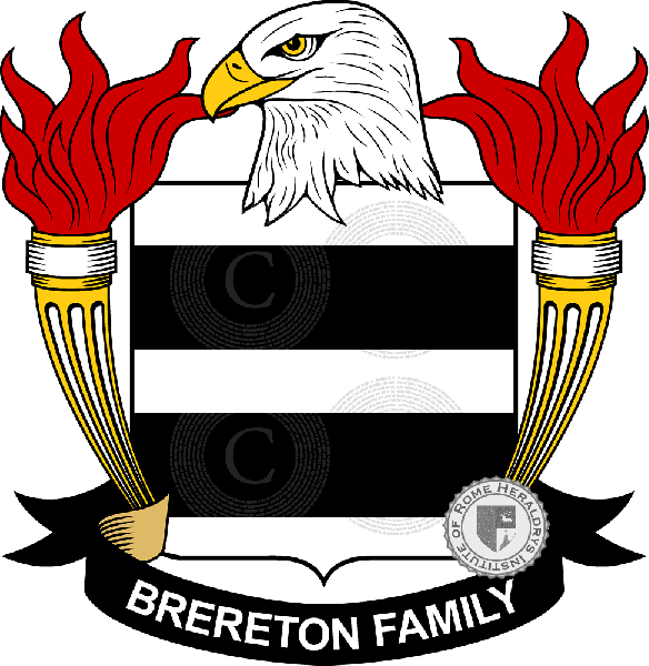 Wappen der Familie Brereton