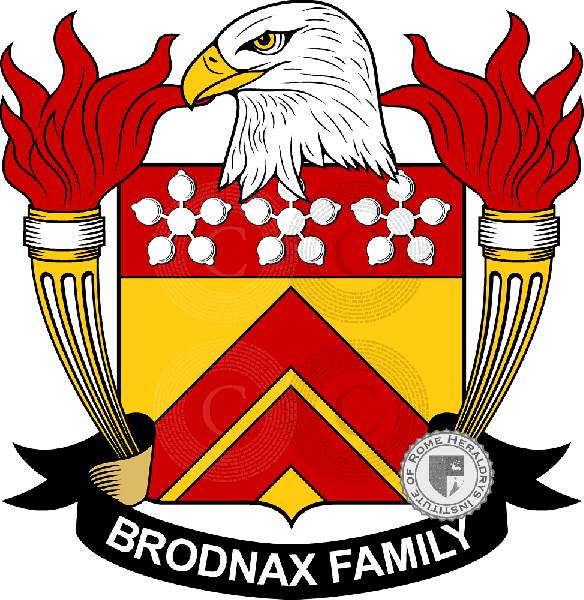 Coat of arms of family Brodnax