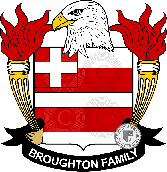 Coat of arms of family Broughton