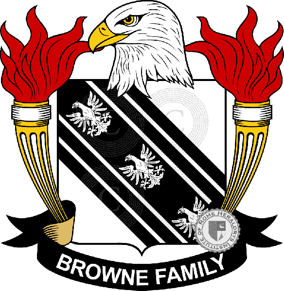 Coat of arms of family Browne