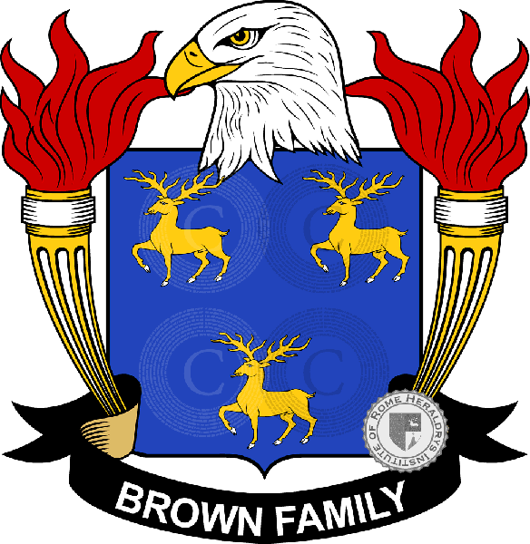 Stemma della famiglia Brown