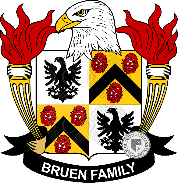 Coat of arms of family Bruen