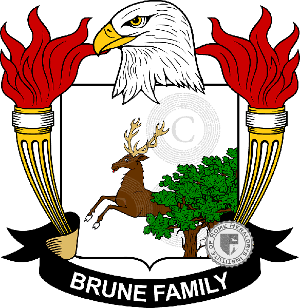 Escudo de la familia Brune