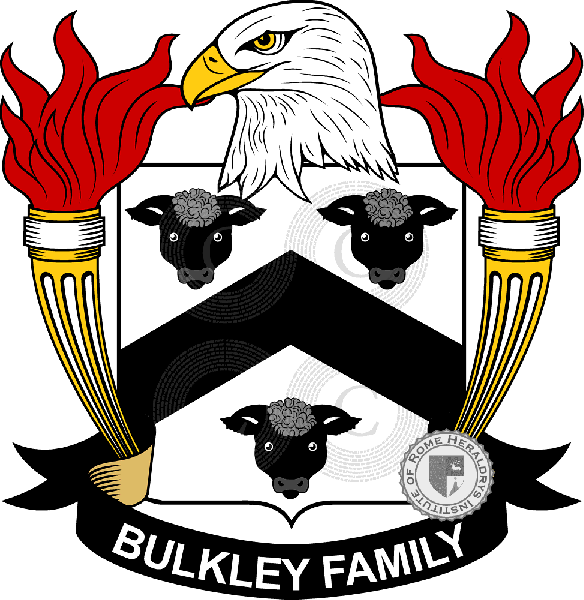 Brasão da família Bulkley