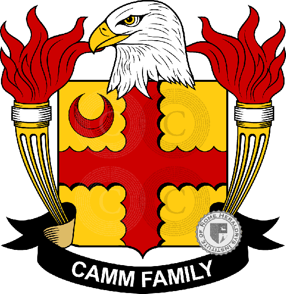 Brasão da família Camm