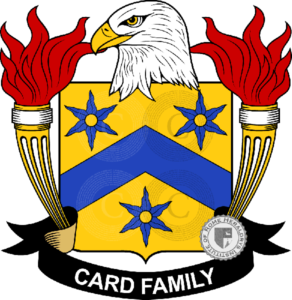 Wappen der Familie Card