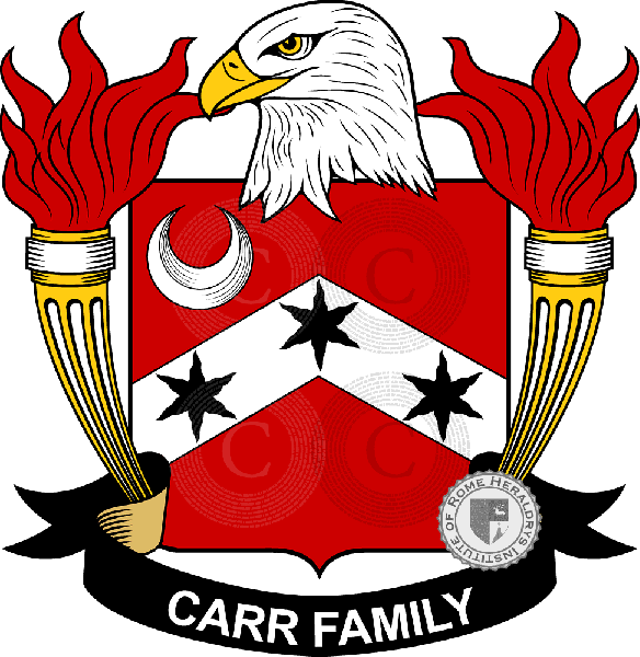 Escudo de la familia Carr