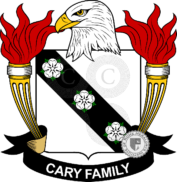 Escudo de la familia Cary
