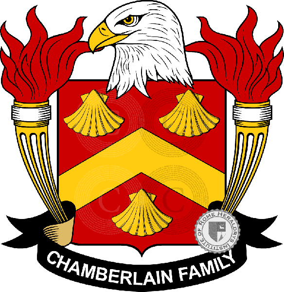Escudo de la familia Chamberlain