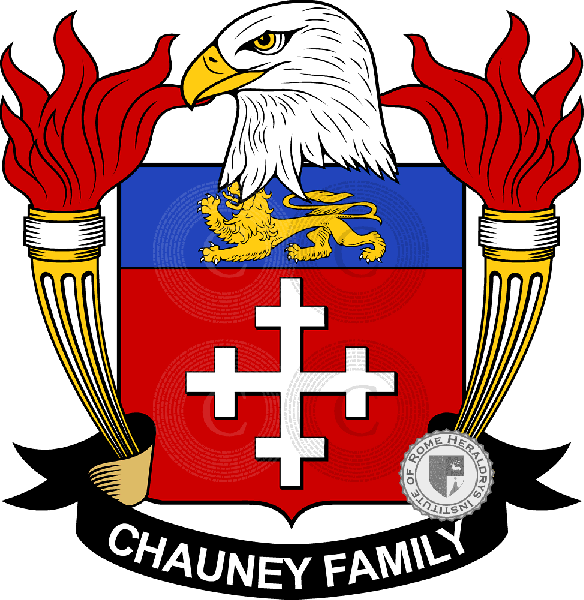 Stemma della famiglia Chauney
