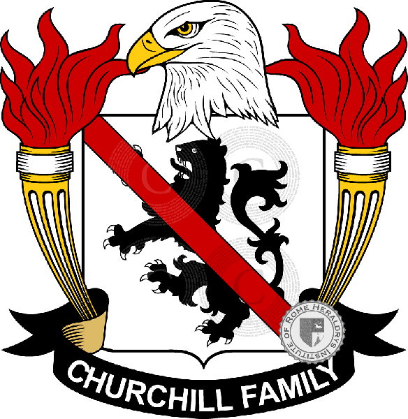 Escudo de la familia Churchill