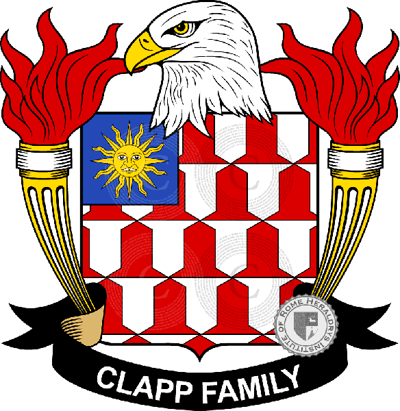 Coat of arms of family Clapp