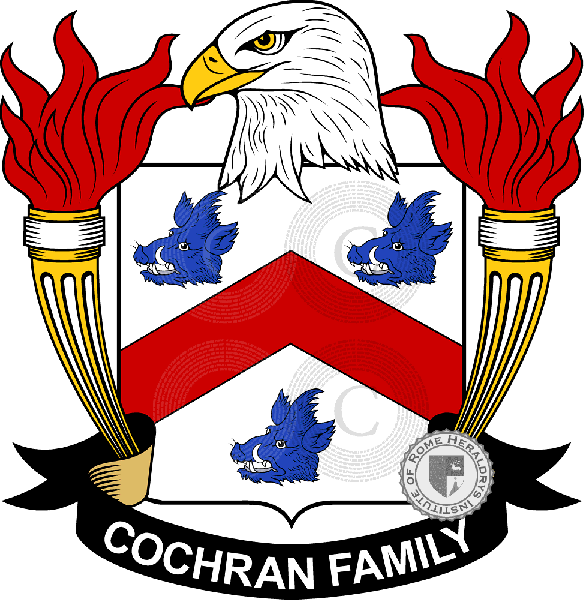 Coat of arms of family Cochran