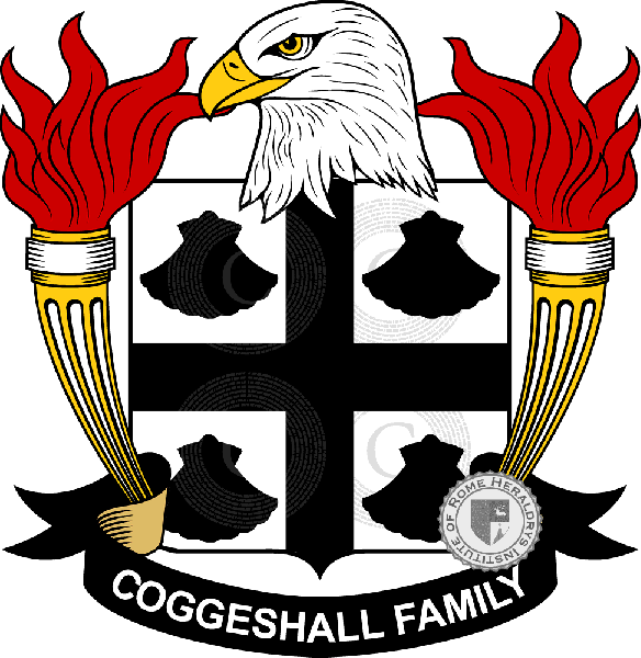 Escudo de la familia Coggeshall