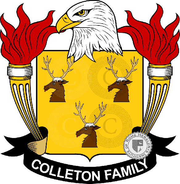 Coat of arms of family Colleton