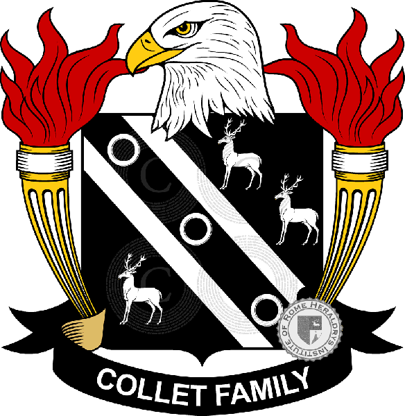 Coat of arms of family Collet