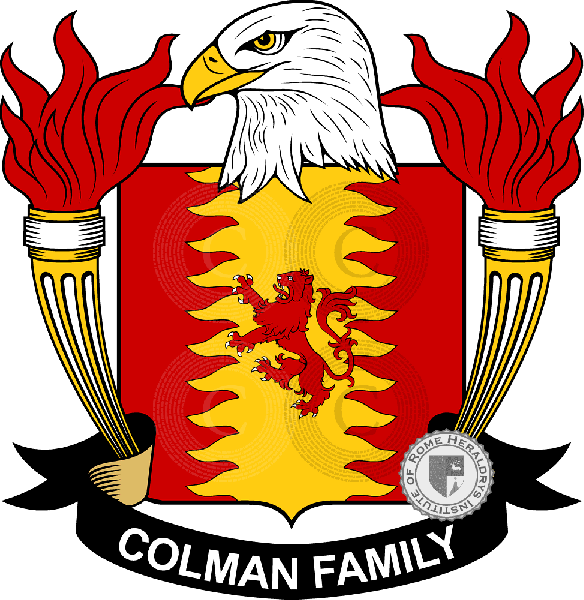 Coat of arms of family Colman