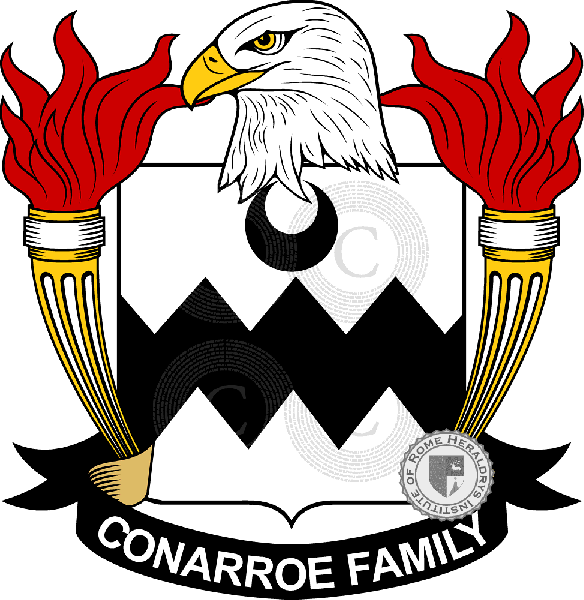 Coat of arms of family Conarroe