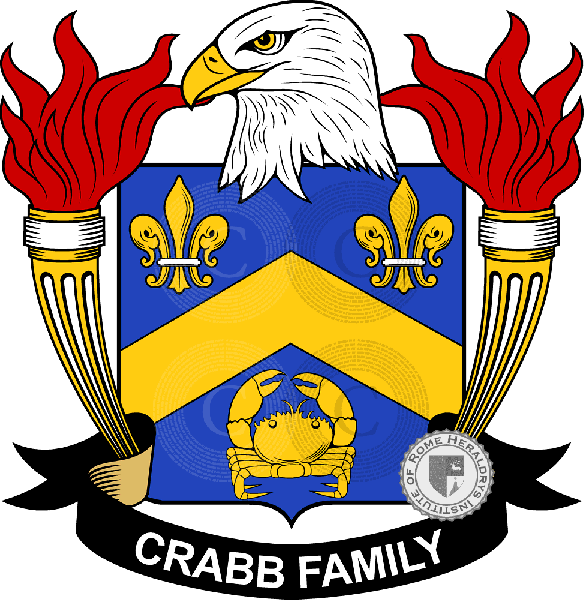Brasão da família Crabb
