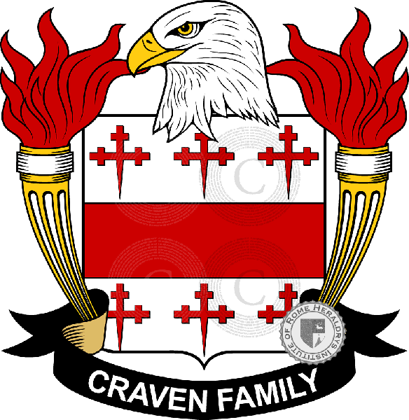 Brasão da família Craven