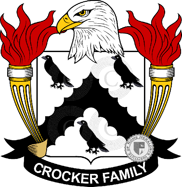Coat of arms of family Crocker