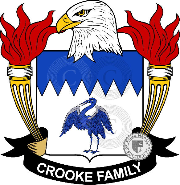 Coat of arms of family Crooke