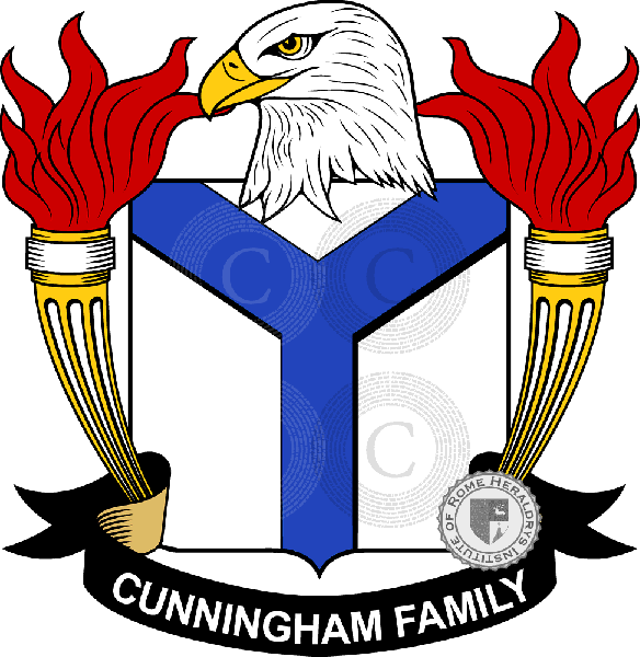 Escudo de la familia Cunningham